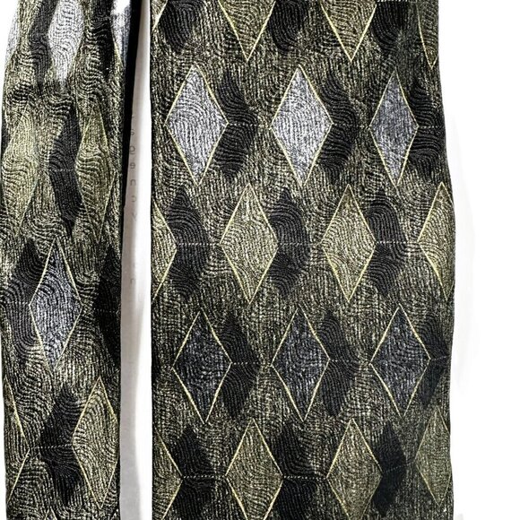 Other - Men's Axis Silk Neck Tie Heathered Dark Green Made In The USA 60.5" L 4" W